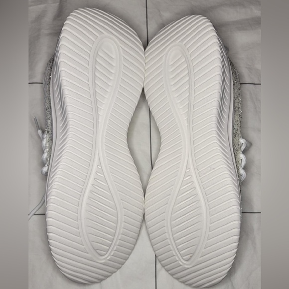 Corkys White Sneakers with Glitter Detail- Size 8 - Picture 4 of 4